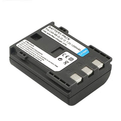 Power Battery (2-Pack) and Charger for Canon NB-2L, NB-2LH, BP-2L5, BP-2LH and Canon DC301, DC310, DC320, DC330, DC410, DC420, Elura 40, 50, 60, 65, 70, 80, 85, 90, EOS 350D, 400D, Digital Rebel XT, XTi, FV500, FVM20, FVM30, FVM100, FVM200, HG10, HV20, HV