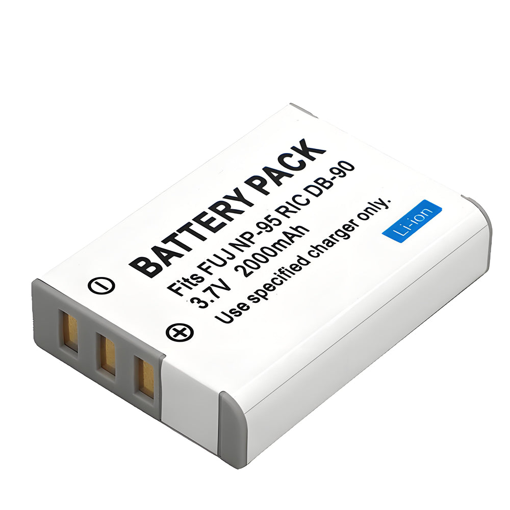 For Fujifilm NP-95 Battery FinePix REAL 3D W1, X100, X100S, X-S1 Batteries