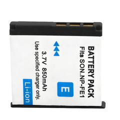 For Sony NP-FE1 Battery DSC-T7 DSC-T7/b 850mAh Camera Batteries