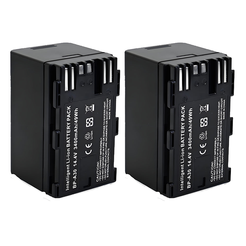 For Canon BP-A30 Battery EOS C200 EOS C700 XF605 3400mAh Camera Batteries