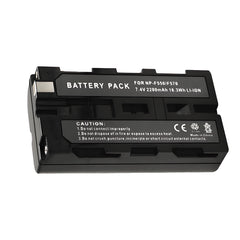 for Sony NP-F970 F750 F550 NP-F550 2200mAh Battery Camera Batteries