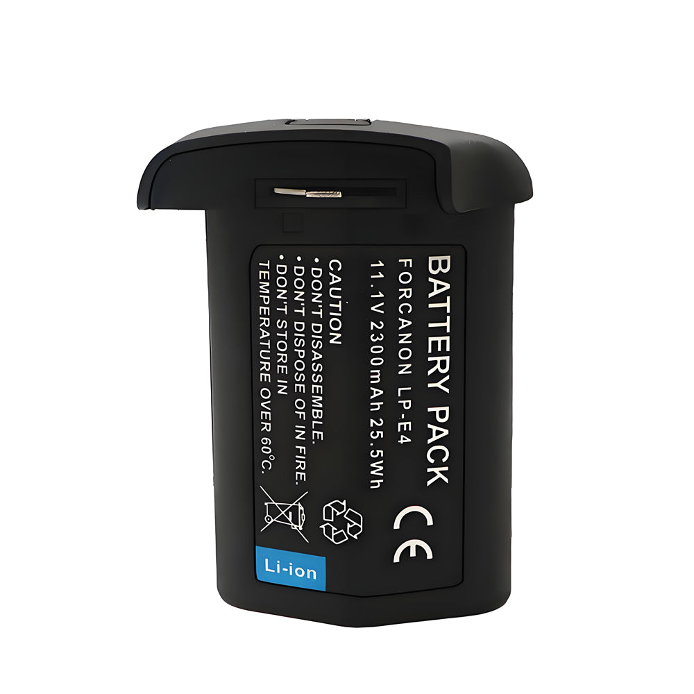 For Canon LP-E4 US 5751B002 Battery EOS 1D C, 1D X Mark II 2300mAh Camera Batteries