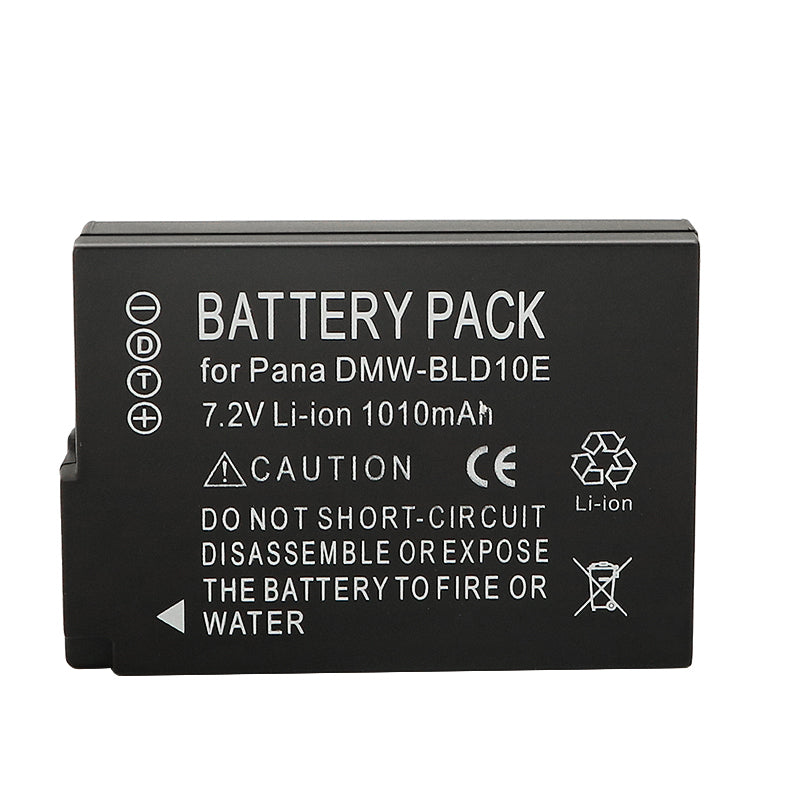 For Panasonic DMW-BLD10, DMW-BLD10E, DMW-BLD10PP Battery Lumix DMC-G3, DMC-GF2, DMC-GX1 1010mAh Camera Batteries