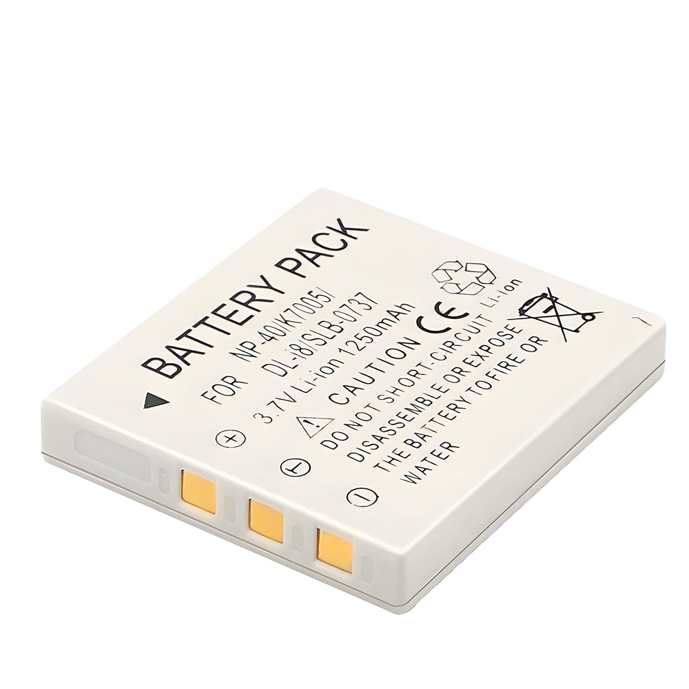 For Sanyo Camera Battery NP-40 3.7V 1250mAh Batteries