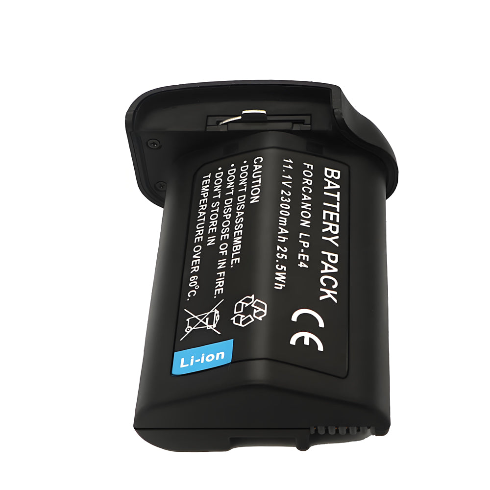 For Canon LP-E4 US 5751B002 Battery EOS 1D C, 1D X Mark II 2300mAh Camera Batteries