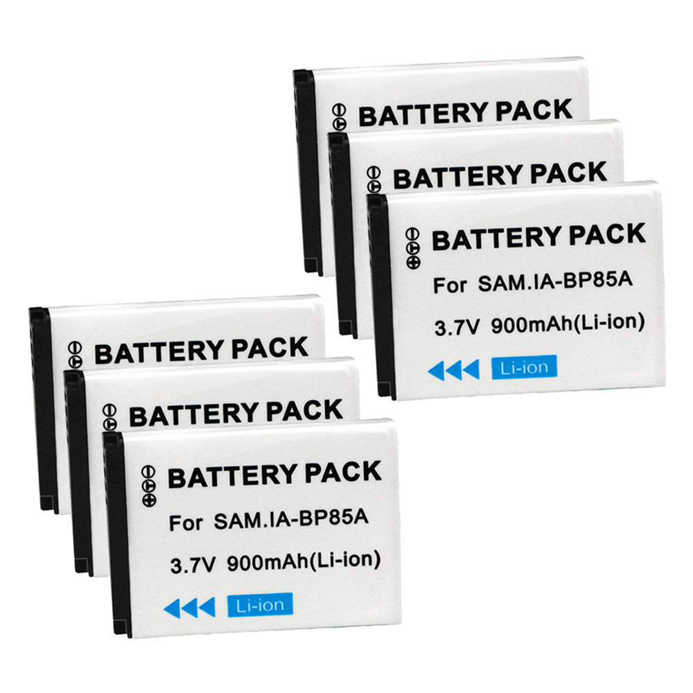 For Samsung BP-85A Battery EC-WB210ZBPRUS, PL210, SH100, ST200, ST200F, WB210, EC-PL210ZBPUUS, EC-SH100ZBPBUS 900mAh Camera Batteries