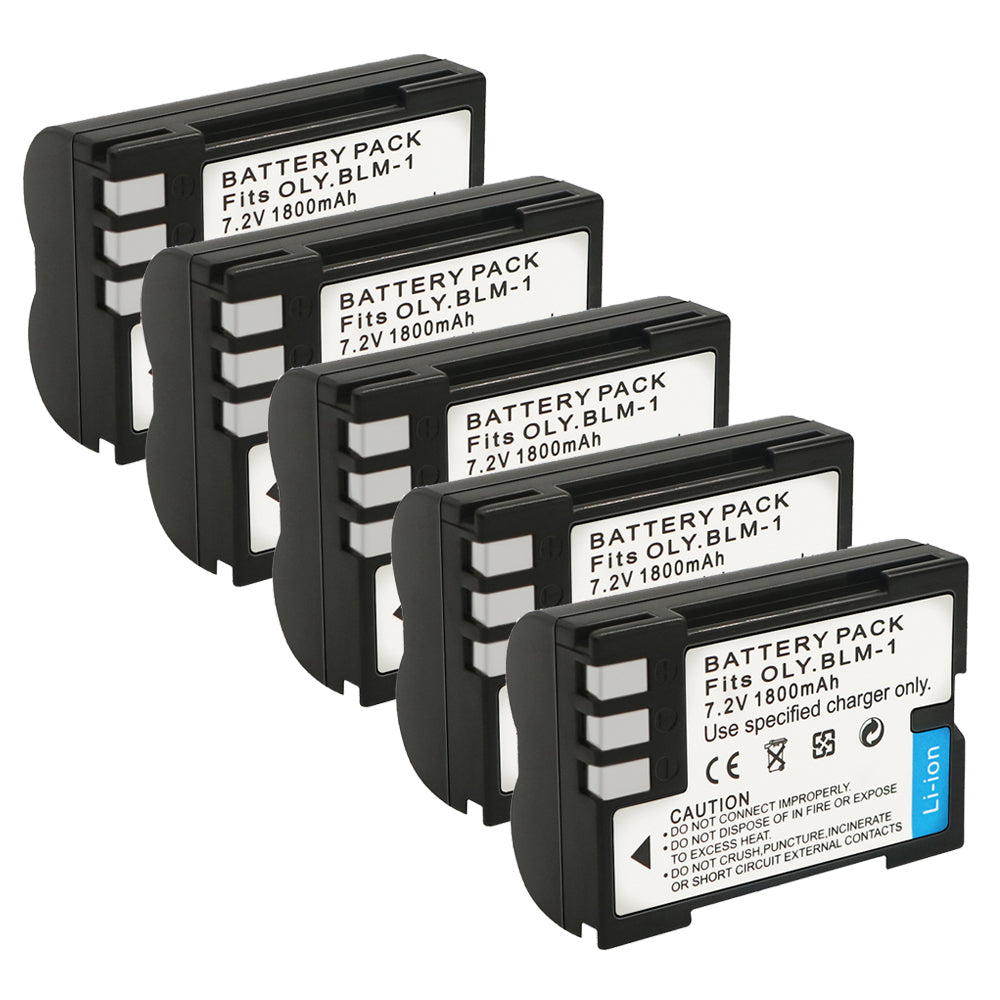 For Olympus BLM-1S Battery C-5060 C-7070 C-8080 Digital Camera