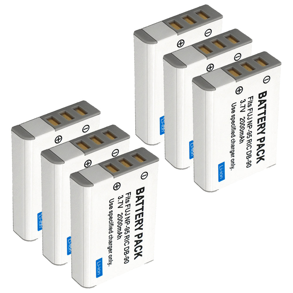 For Fujifilm NP-95 Battery FinePix REAL 3D W1, X100, X100S, X-S1 Batteries