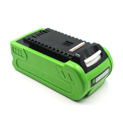 1500mAh 18650 Battery Pack GRW40 Li-ion Battery 40V Replacement for Greenworks 40V Battery G40LM45 G40LT 24252 2601102 29282 29302 29462 29472 29662