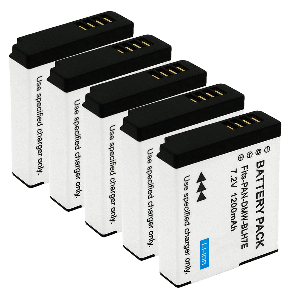 For Panasonic DMW-BLH7E DMW-BLH7PP Battery Lumix DMC-GM1 DMC-GM1K DMC-GM5 DMC-GF7 1200mAh Camera Batteries