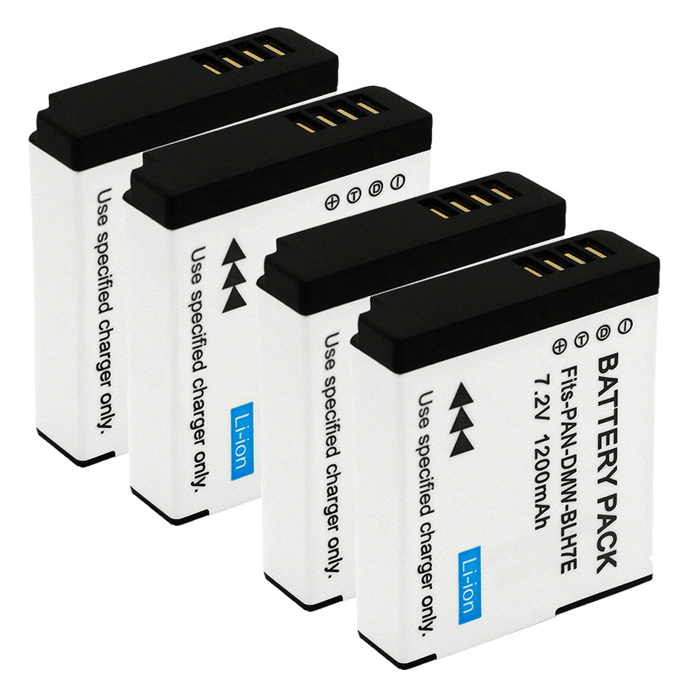 For Panasonic DMW-BLH7E DMW-BLH7PP Battery Lumix DMC-GM1 DMC-GM1K DMC-GM5 DMC-GF7 1200mAh Camera Batteries