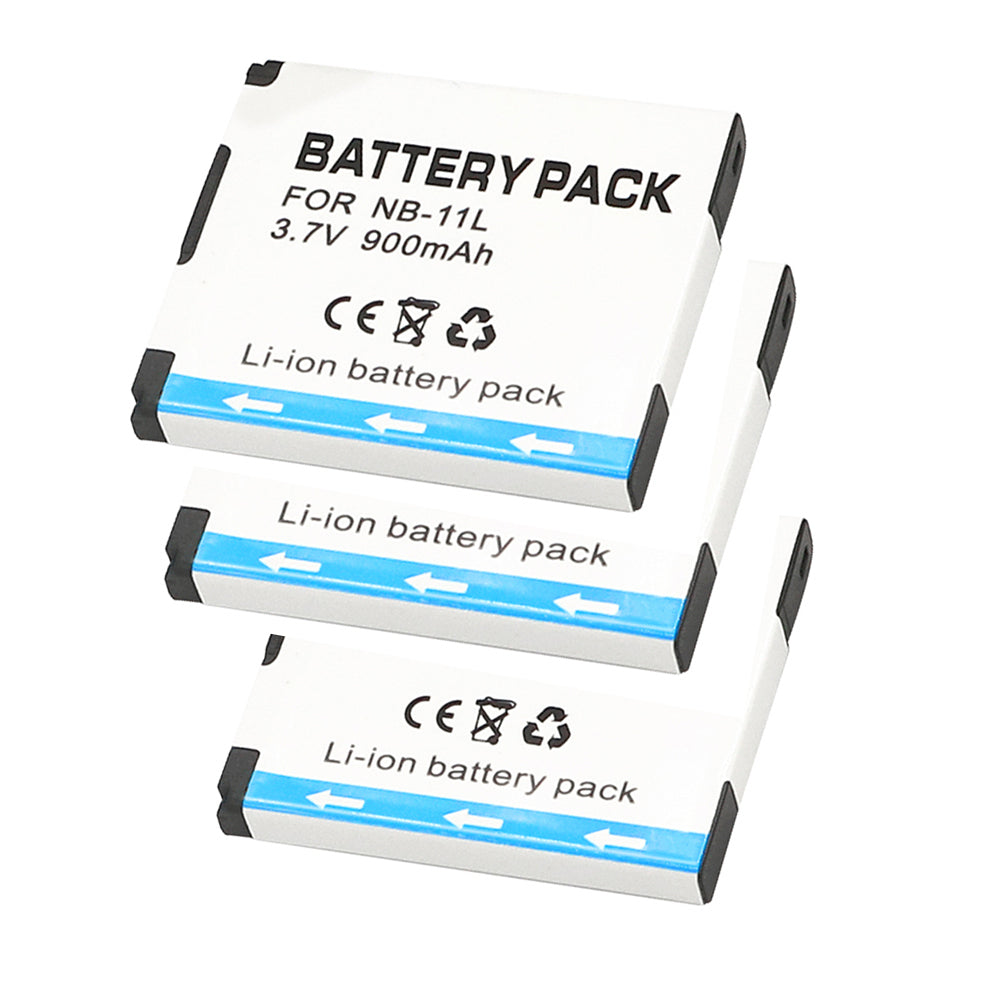 For Canon NB-11L NB11LH Battery PowerShot  A2300 SX400 IS 900mAh Camera Batteries