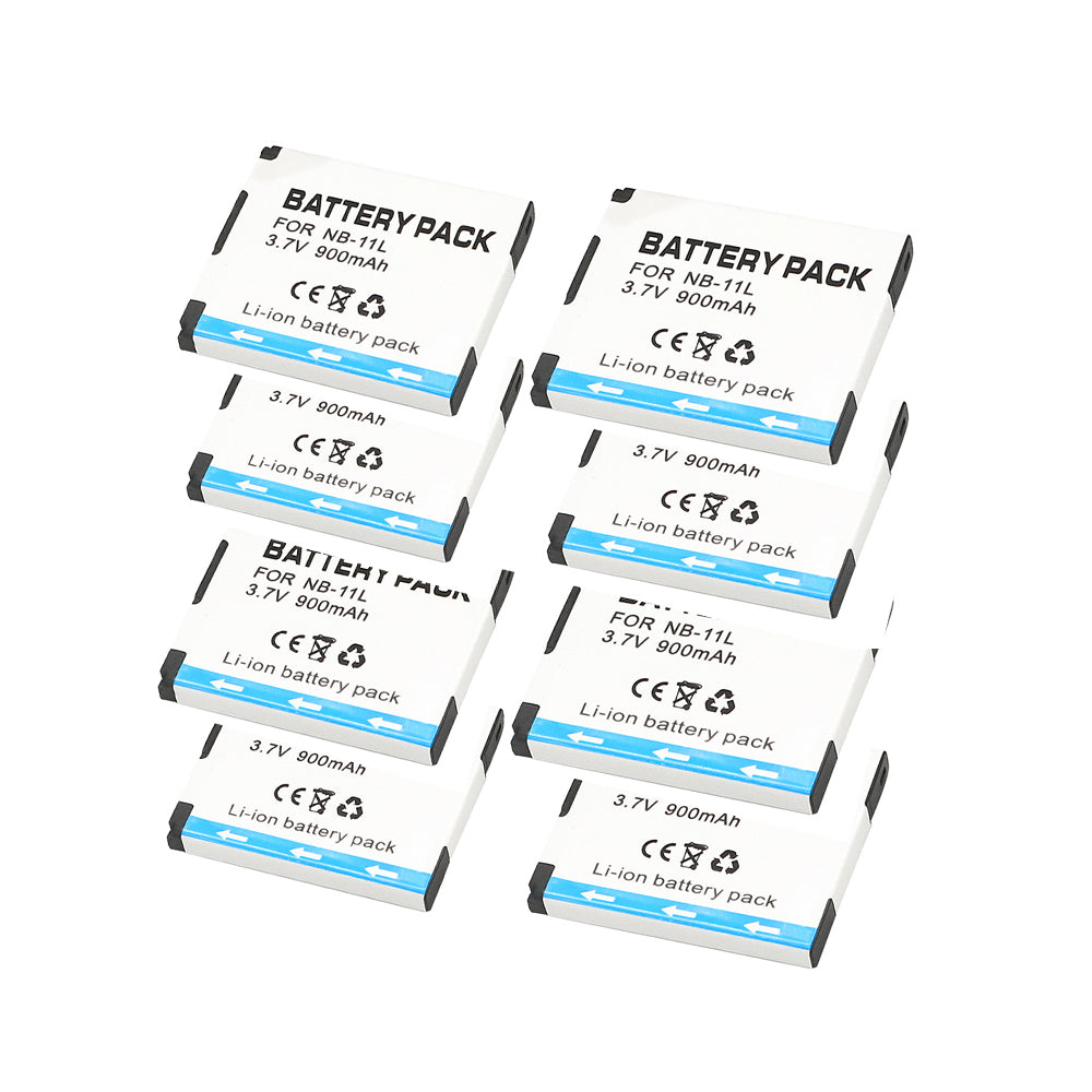 For Canon NB-11L NB11LH Battery PowerShot  A2300 SX400 IS 900mAh Camera Batteries