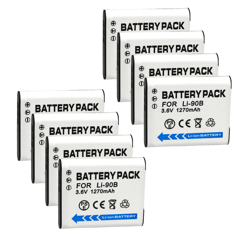 DB-110 Battery Replacement for Ricoh GR III WG-6 G900 Compatible with Camera Batteries