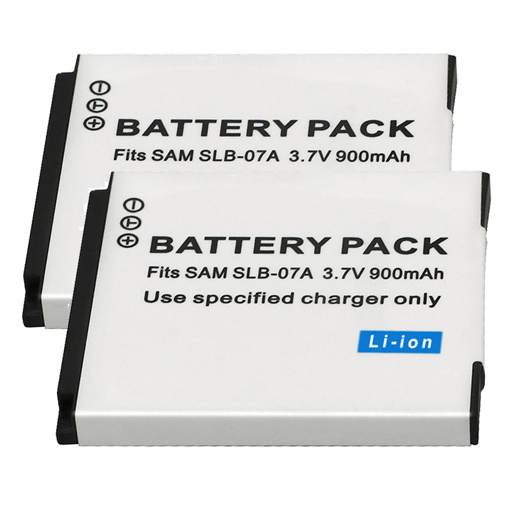 For Samsung SLB-07A SLB07A Battery PL150 PL151 ST45 ST50 ST500 ST550 ST560 900mAh Camera Batteries