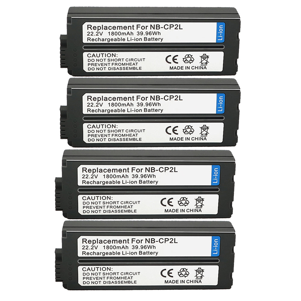 For Canon NB-CP2L Battery SELPHY CP100 HP Photosmart A716 Printer 1800mAh Camera Batteries