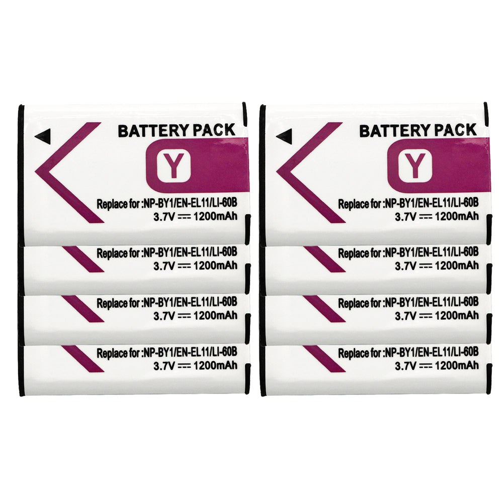 For Nikon EN-EL11 LI-60B Battery COOLPIX S550 COOLPIX S560  L50 M50  S1 V20 W60 Camera Batteries