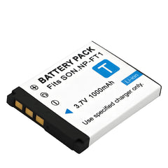 For Sony NP-FT1 Battery Cyber-shot DSC-L1  DSC-M1 DSC-T1 1000mAh Camera Batteries