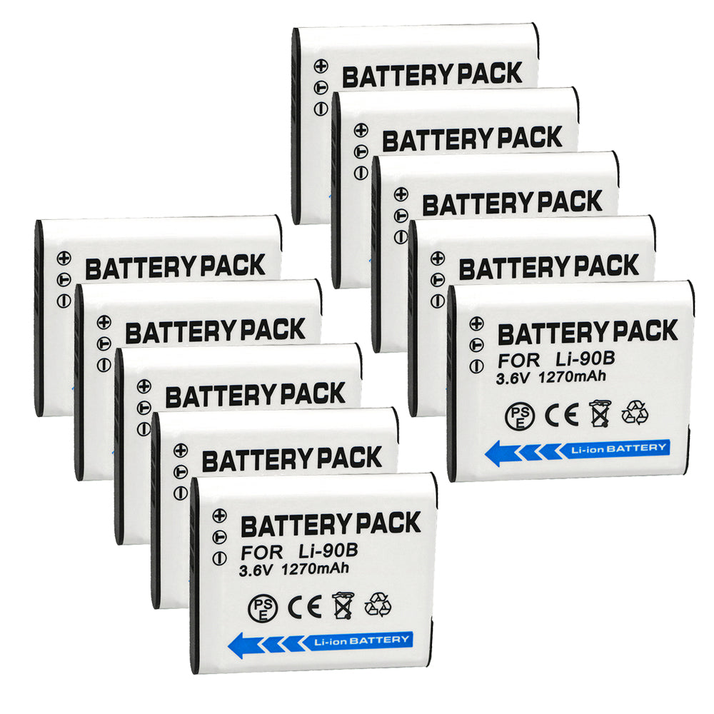 DB-110 Battery Replacement for Ricoh GR III WG-6 G900 Compatible with Camera Batteries