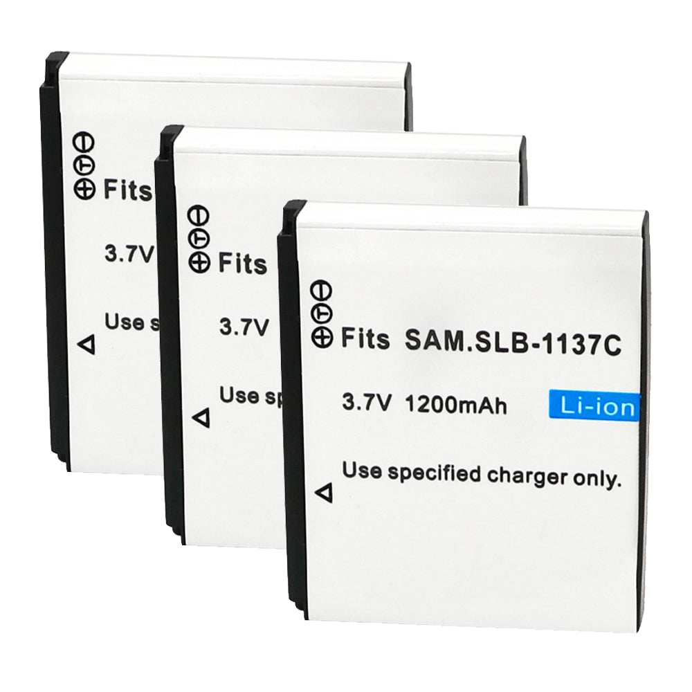 For Samsung SLB-1137C SLB1137C Battery, Samsung I7, Samsung Digimax I7 Camera Batteries