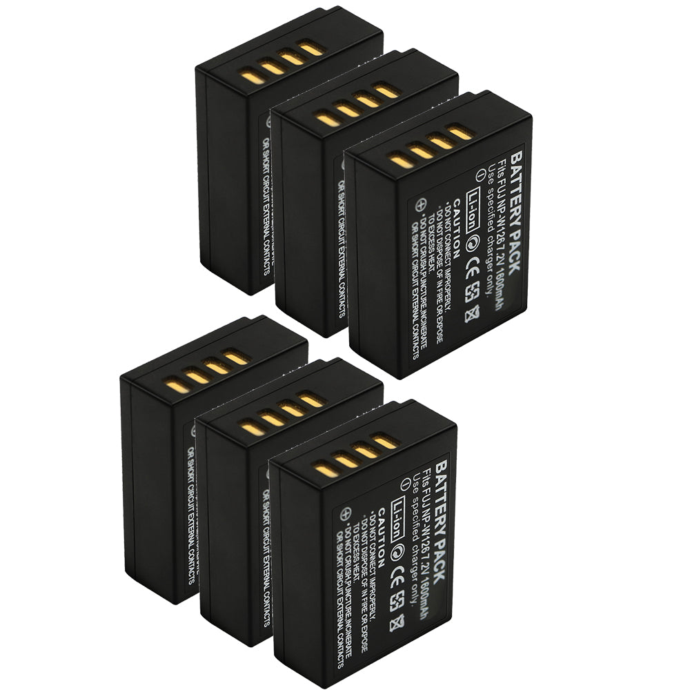 For Fujifilm NP-W126 Battery FinePix HS33EXR, HS50EXR, X-T100 Camera Batteries