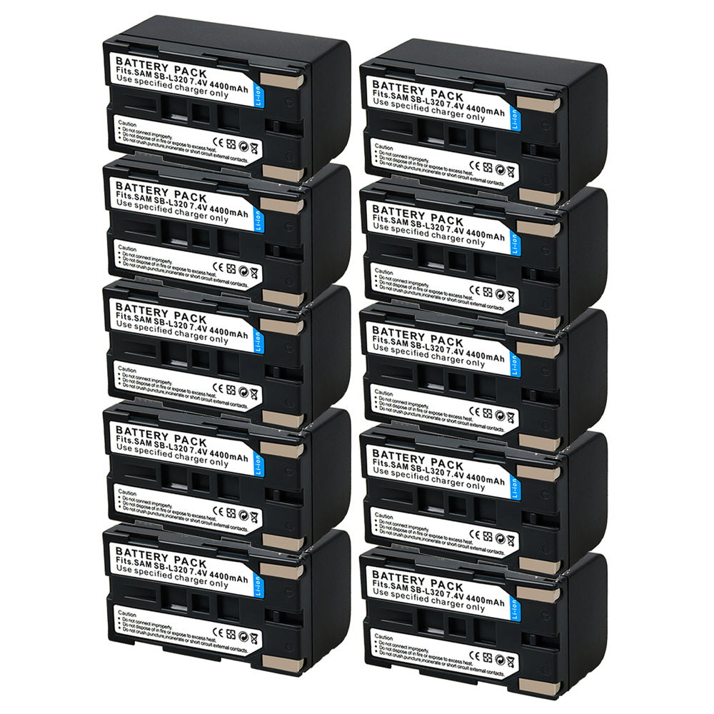 For Samsung SB-L320 Battery SC-L520, SC-L530, SC-L550 SC-L600, SC-L610 4400mAh Camera Batteries