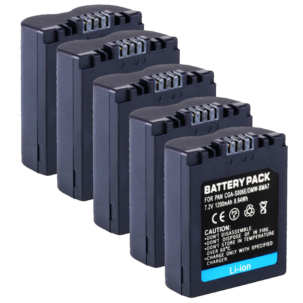 For Leica Camera Battery BP-DC5 7.2V 1200mAh Batteries