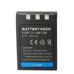 For Olympus Li-10B/12B 500mAh Battery MJU: 10, 15, Batteries