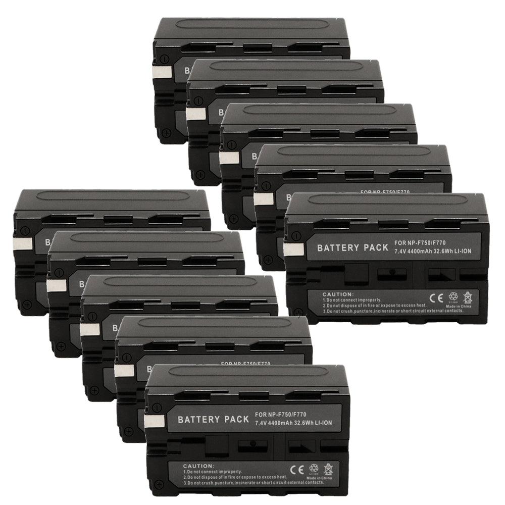 For Sony NP-F750 Battery CCD-TRV215 CCD-TR917 CCD-TR315 HDR-FX1000 4400mAh Camera Batteries