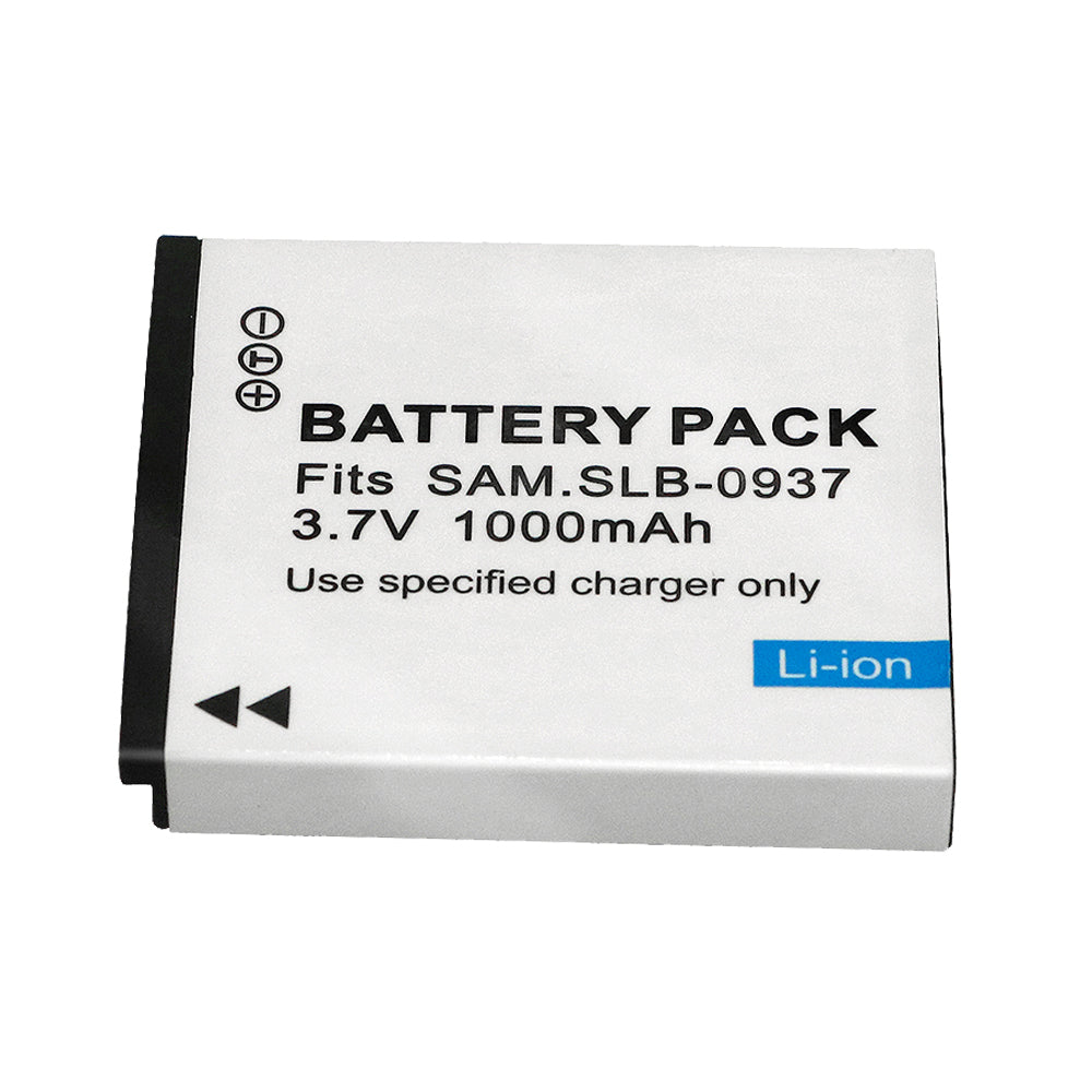 For Samsung SLB-0937 Battery SAC-47 CL5, CL50, CL80, I8, Digimax L730, L735,L830, NV4, NV33, ST10 1000mAh Camera Batteries
