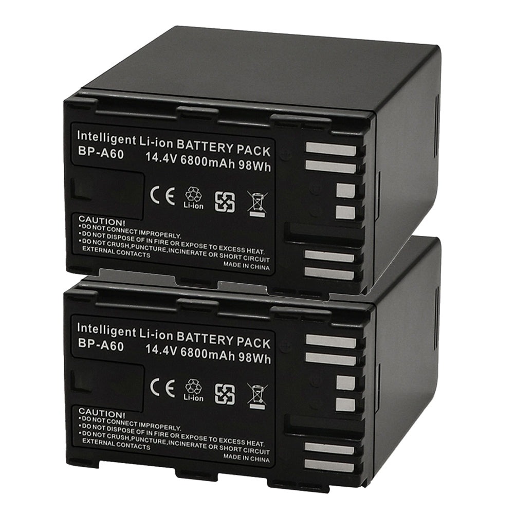 For Canon BP-A60 Battery EOS C200 EOS C700 XF605 6800mAh Camera Batteries