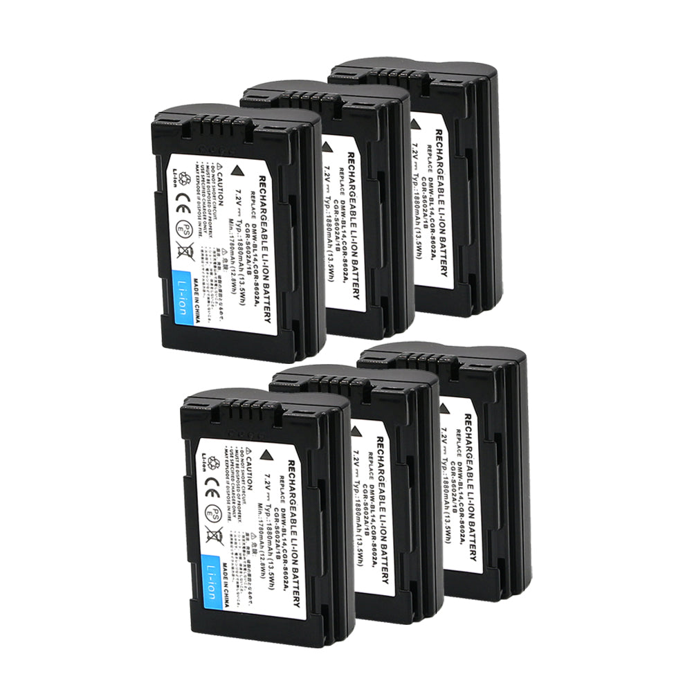 For Leica Camera Battery BP-DC1 BP-DC3 7.2V 1880mAh Batteries