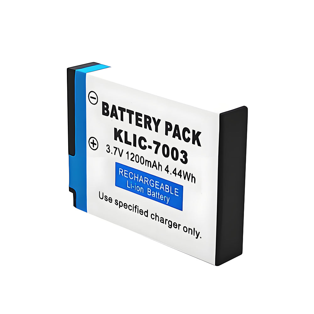For Kodak Camera Battery K7003 3.7V 1200mAh Batteries