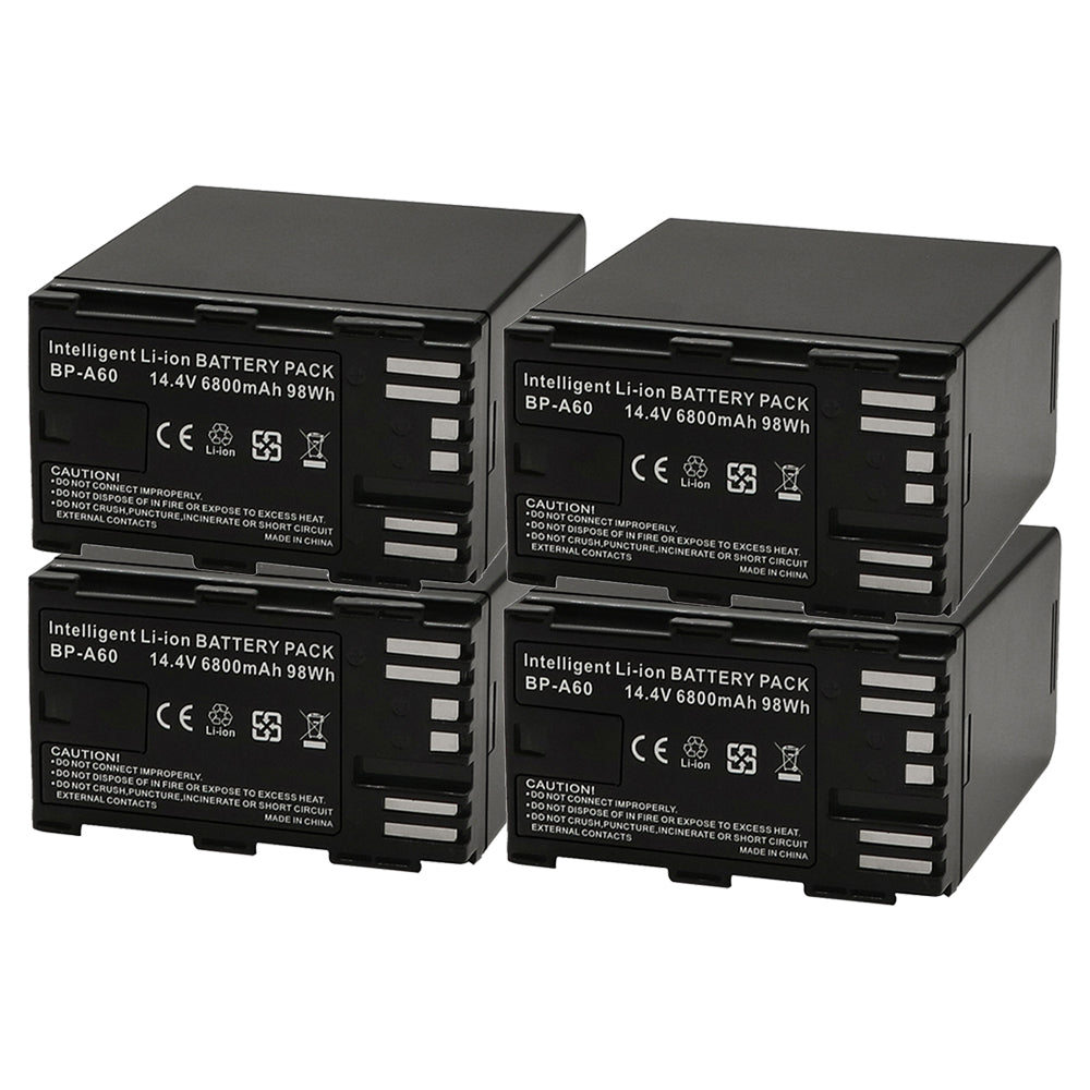 For Canon BP-A60 Battery EOS C200 EOS C700 XF605 6800mAh Camera Batteries