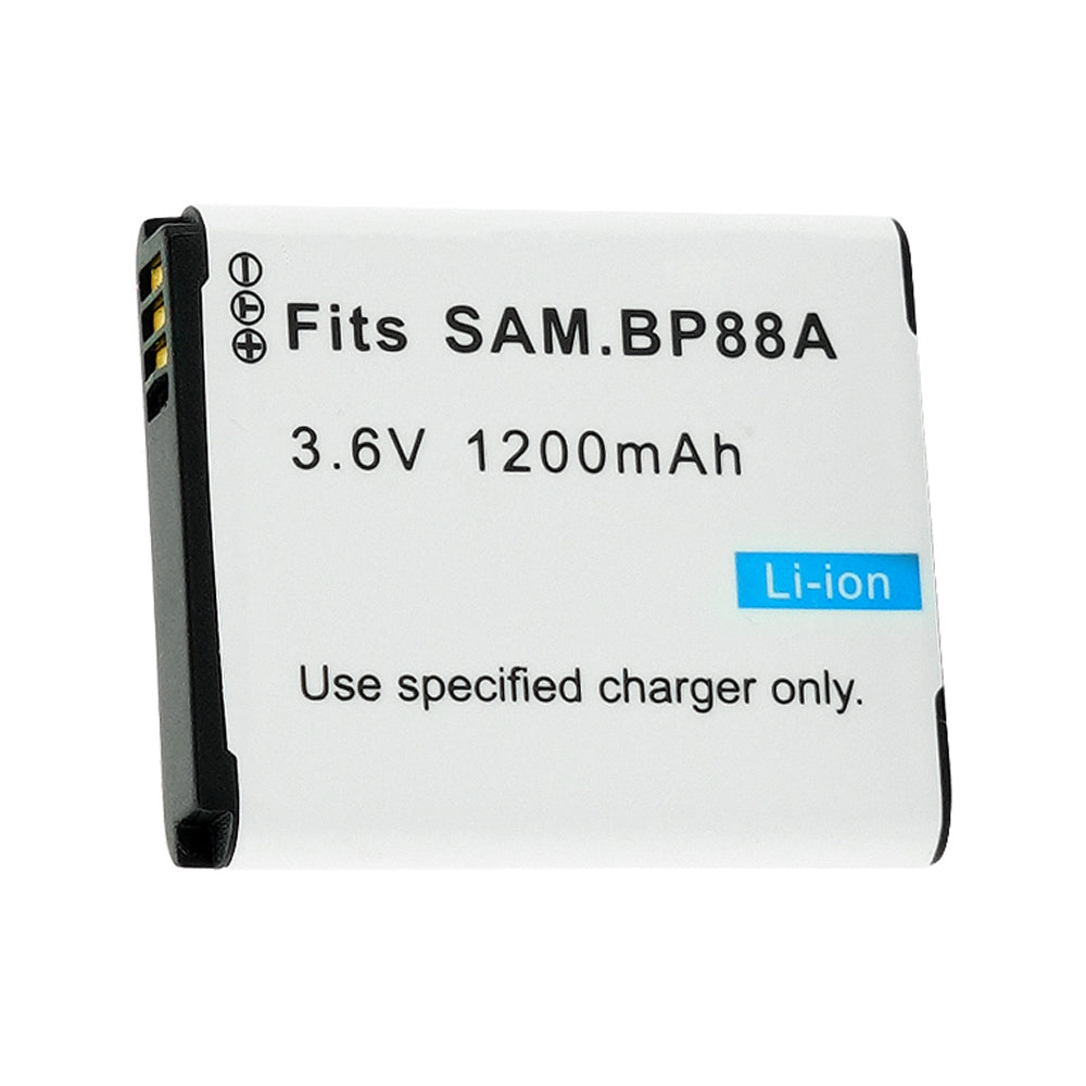 For Samsung BP-88A Battery DV200, DV300, DV300F, DV305, DV305F 1200mAh Camera Batteries