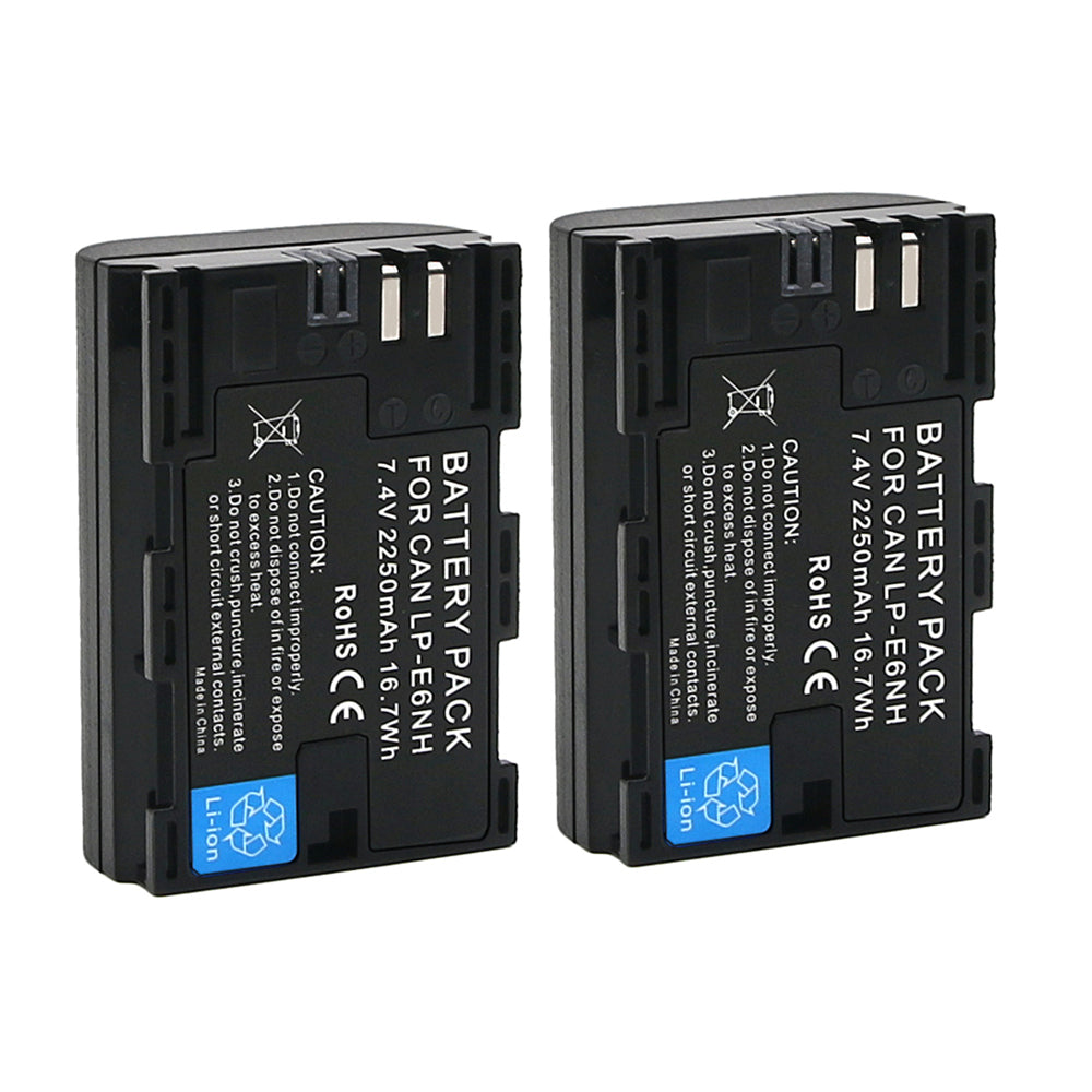For Canon LP-E6H Pro Battery EOS 5DS 6D 60D 90D 2800mAh Camera Batteries
