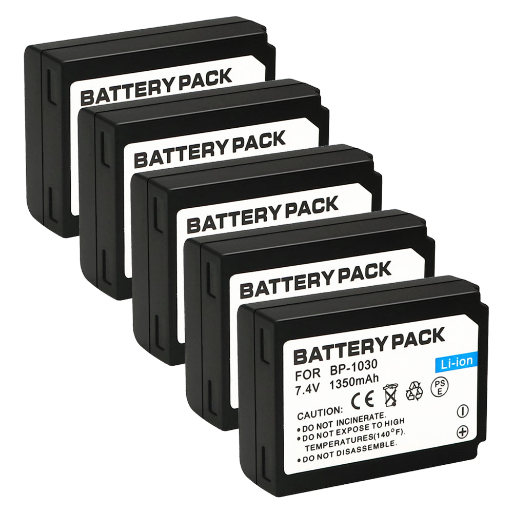 For Samsung BP-1030 BP 1130 Battery NX200 NX210 NX300 NX300M NX500 NX1000 1350 MAh Camera Batteries