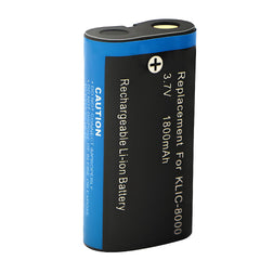 For Kodak Camera Battery KLIC-8000 K8000 3.7V 1800mAh Batteries