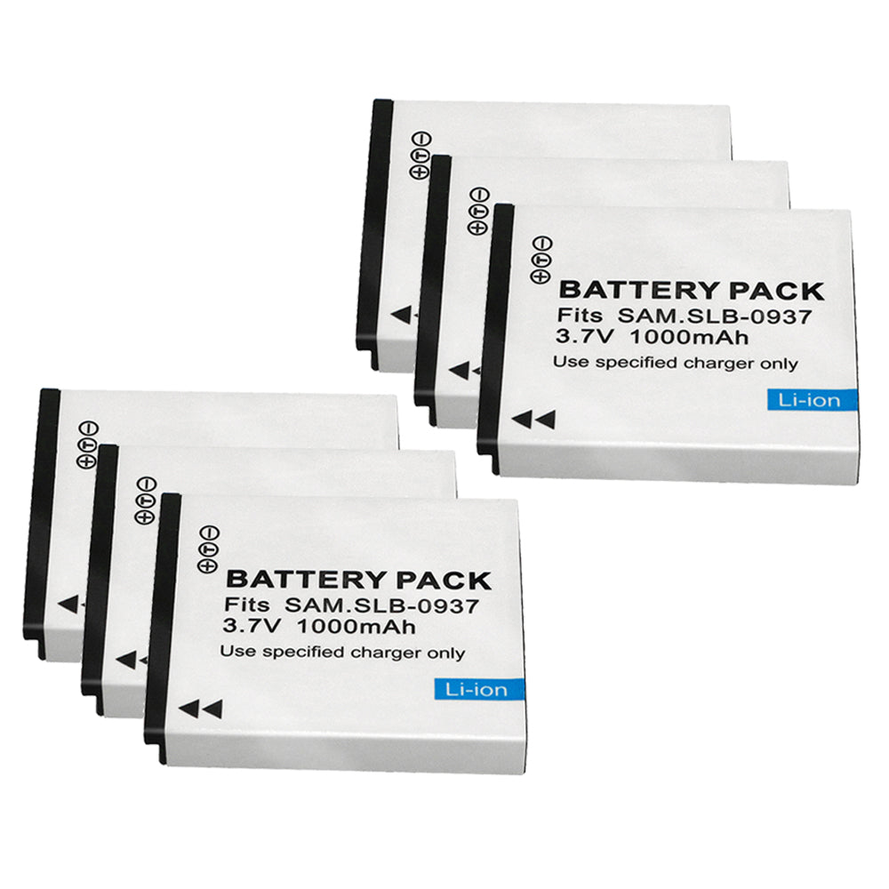 For Samsung SLB-0937 Battery SAC-47 CL5, CL50, CL80, I8, Digimax L730, L735,L830, NV4, NV33, ST10 1000mAh Camera Batteries