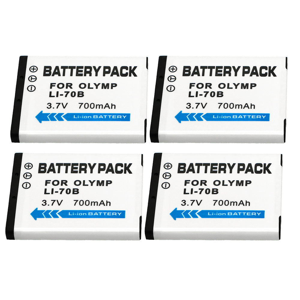 For Olympus Li-70B Battery VG120 Camera 3.7V 700mAh Batteries