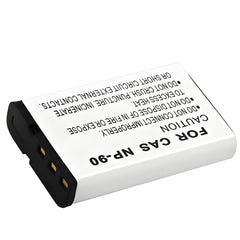 For Casio CNP-90 Battery NP-90DBA Casio BC-90L Charger, Casio Exilim EX-H20G, 1950mAh Camera Batteries