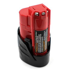 3000mAh Battery MIL Li -ion Battery 10.8V Replacement for MILWAUKEE 10.8V Battery 48-11-2401 48-11-2402 C12 B C12 BX M12