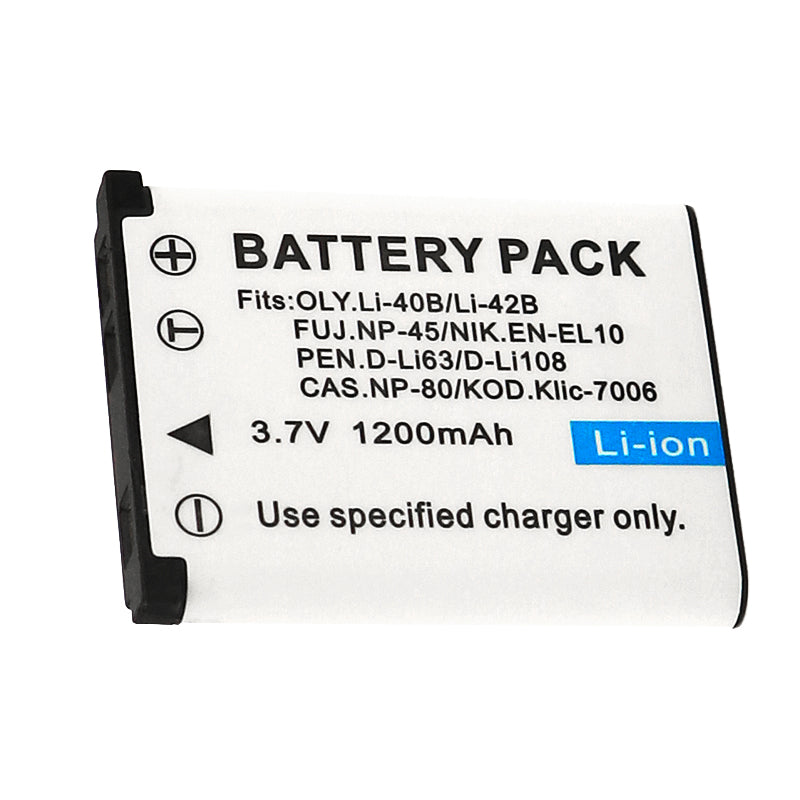 For Sanyo Camera Battery VPC-E1403 3.7V 1200mAh Batteries