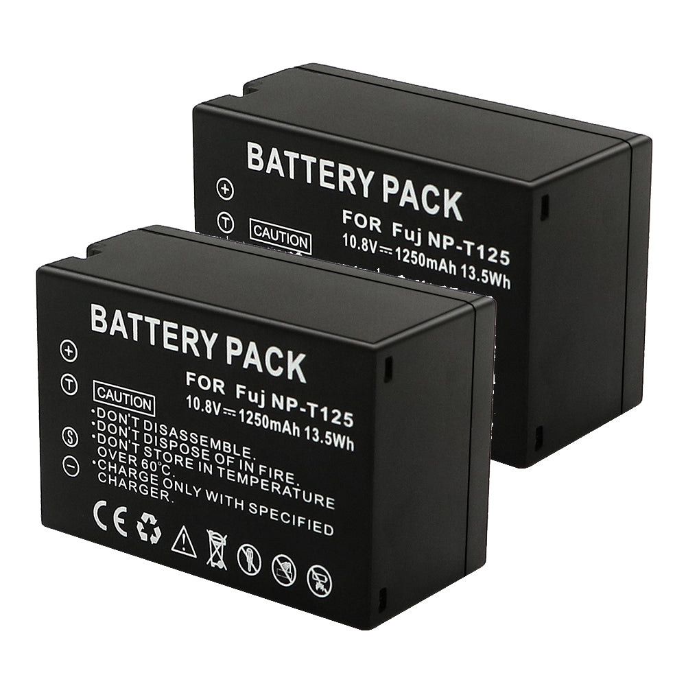NP-T125 Battery for Fujifilm GFX 50S, GFX50S 1250mAh Camera Batteries