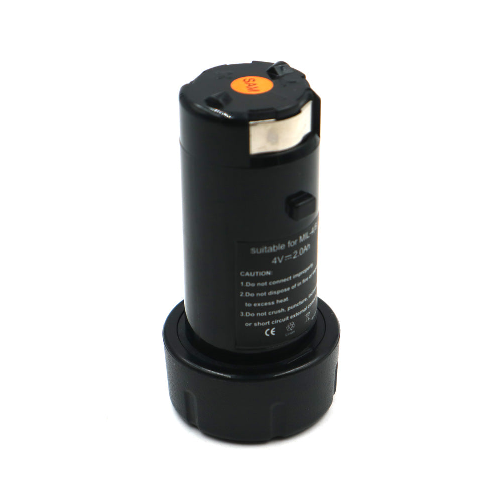 4V 3000mAH Li-ion Battery Replacement Compatible with MIL:M4 2101-20 2101-21 2101-22 4-Volt D D-202 D-202B
