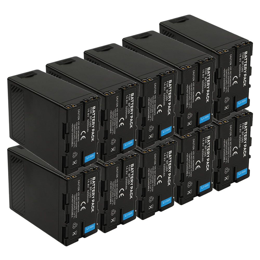 For Sony BP-U65 Battery PMW-200 PMW-300 PMW-EX1 PMW-EX3 PMW-EX1R 5200mAh Camera Batteries