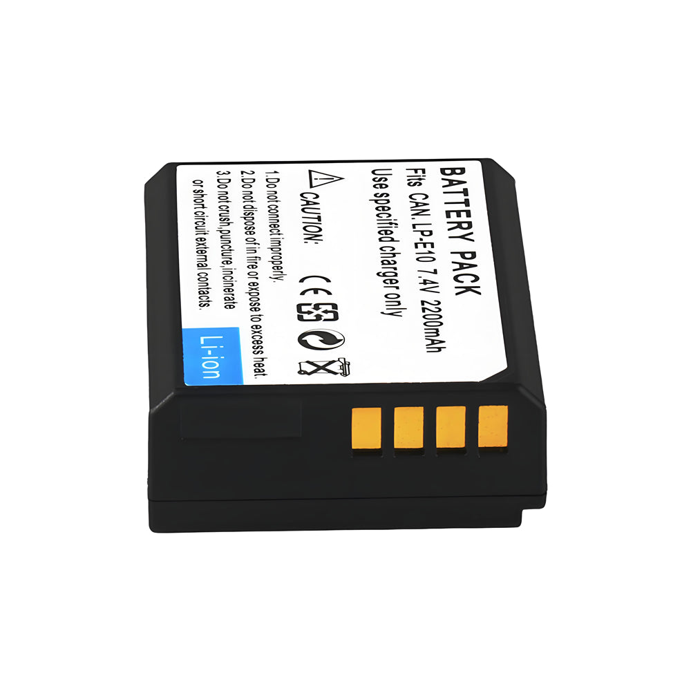 LP-E10 Battery for Canon EOS Rebel T7 T6 T5 T3 T100 2200mAh Cameras Batteries