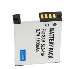 For Samsung SLB-11A SLB11A 11A WB600 WB650 WB700 WB1000 WB2000 CL65 CL80 EX1 1400mAh Camera Batteries