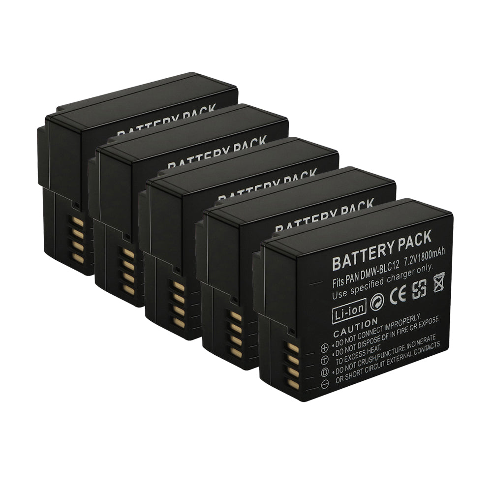 For Leica Camera Battery BP-DC12 7.2V 1800mAh Batteries
