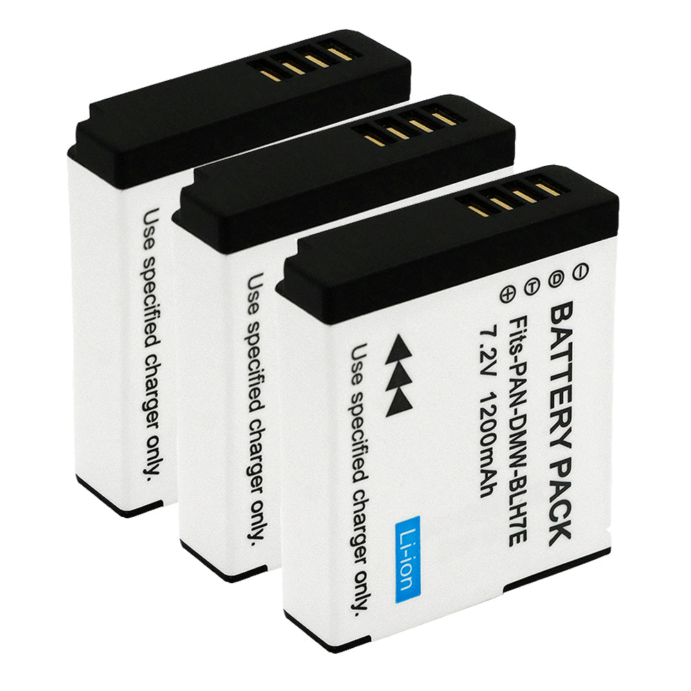 For Panasonic DMW-BLH7E DMW-BLH7PP Battery Lumix DMC-GM1 DMC-GM1K DMC-GM5 DMC-GF7 1200mAh Camera Batteries